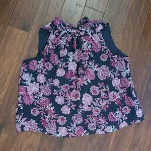 The Limited women's floral sleeveless top size 2X